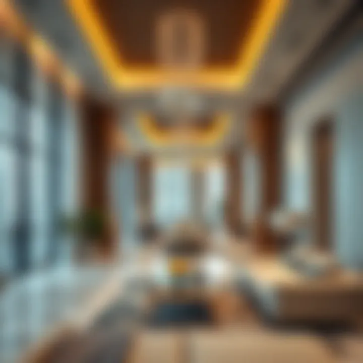 Luxurious residential apartments highlighting the lifestyle in Abu Hail Centre