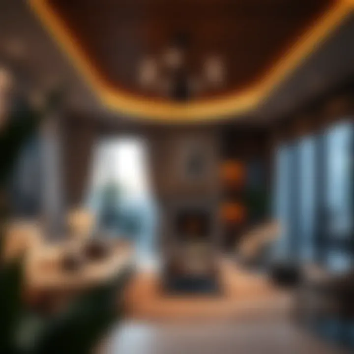 Luxurious living space inside an Acacia property with exquisite interiors