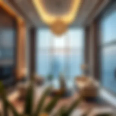 Elegant Interiors of الحبتور بولو Elegant interior design of a property within الحبتور بولو