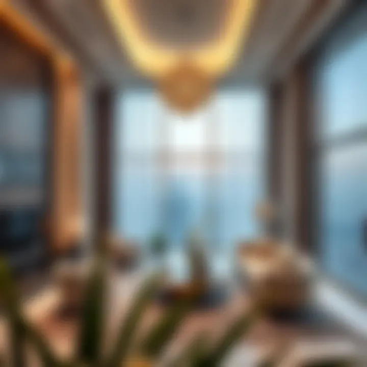 Elegant Interiors of الحبتور بولو Elegant interior design of a property within الحبتور بولو