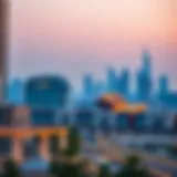 Stunning skyline view of Al Warqa, showcasing modern architecture