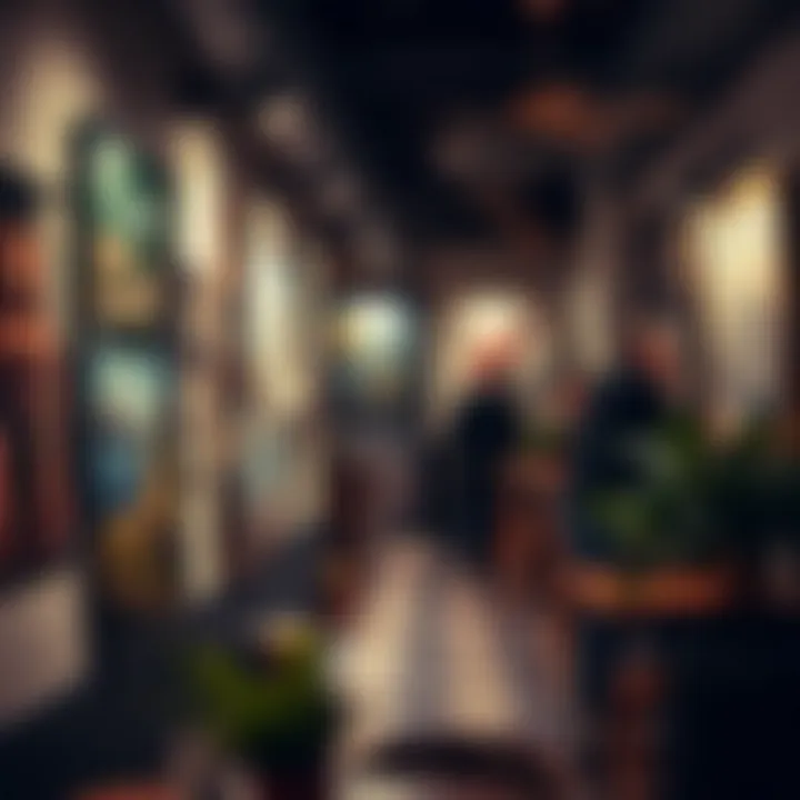 Celebrating Local Talent Local artists showcasing their work at the cafe