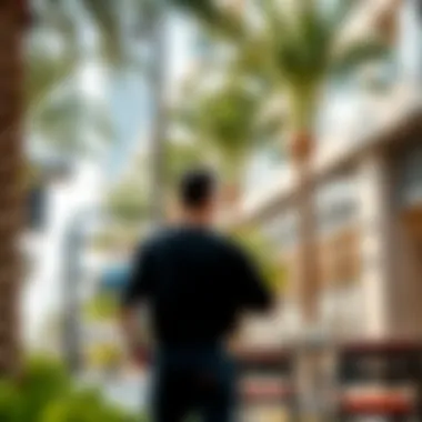 Lifestyle Offerings in Bay Square Dynamic lifestyle offerings in Bay Square, featuring recreational areas and cafes