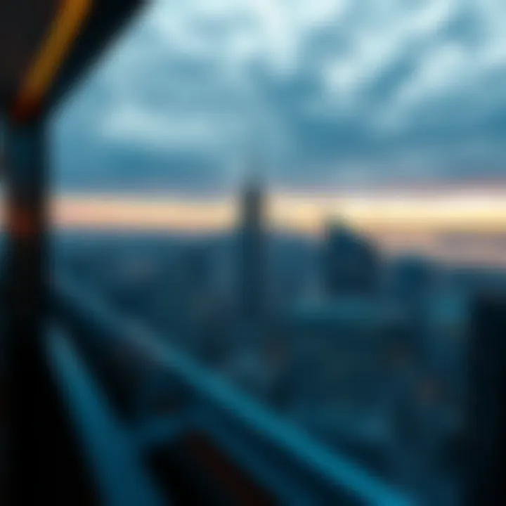 Breathtaking City Views from Bugatti Residences Panoramic city skyline view from Bugatti Residences