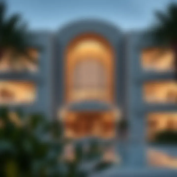 Architectural Marvel of Bugatti Residences Stunning view of Bugatti Residences exterior showcasing architectural brilliance