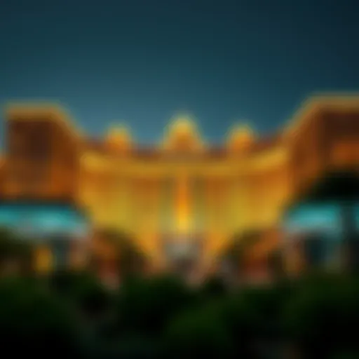 Architectural Elegance of Burj Royale View of Burj Royale Downtown showcasing its architectural elegance