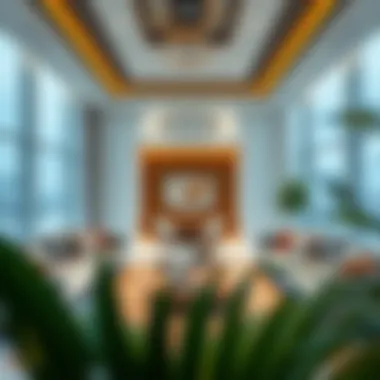 Luxurious interiors of a residential unit in Canal Heights