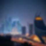 Futuristic skyline of Dubai featuring innovative architecture