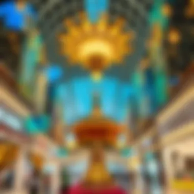 Cultural attractions and art installations inside Dubai Mall