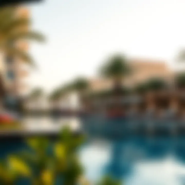 Luxurious Amenities at Emaar Beachfront Amenities like pool and leisure areas in Emaar Beachfront Mansion