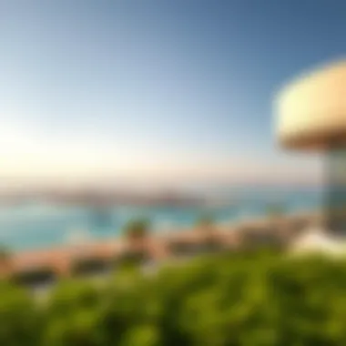 Breathtaking Beachfront View from the Mansion Panoramic view of the beach and surrounding landscape from the mansion
