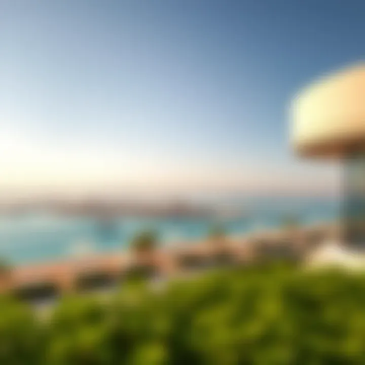 Breathtaking Beachfront View from the Mansion Panoramic view of the beach and surrounding landscape from the mansion