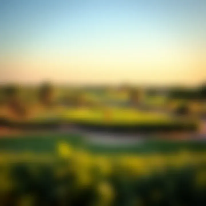 Stunning golf course vistas