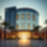 The architectural elegance of Al Bakhit Centre in Dubai