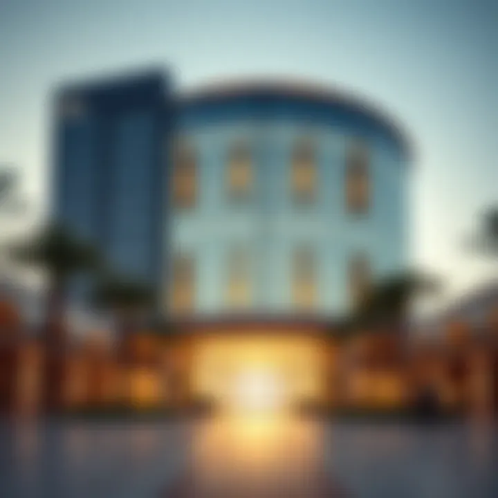 The architectural elegance of Al Bakhit Centre in Dubai
