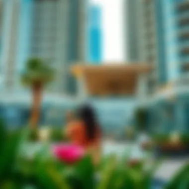 Vibrant Lifestyle at Etihad Plaza Vibrant lifestyle that residents experience at Etihad Plaza