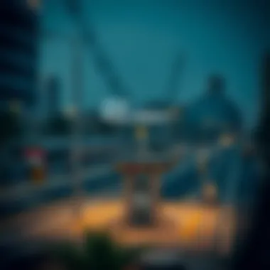 Map highlighting ADCB Metro Station and nearby rental locations