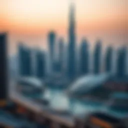 Stunning Dubai skyline showcasing luxury residences