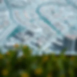 A detailed map showcasing the JLT clusters and their strategic layout