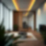 Innovative Loft Partition Design Modern loft partition design showcasing open space