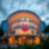 Stunning exterior view of Lulu Silicon Central Mall showcasing its modern architecture