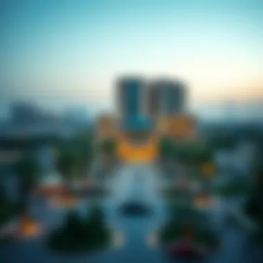 Map of Mamzar Park showcasing its location in Dubai