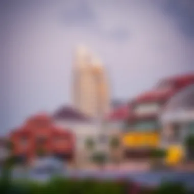 Investment opportunities in مراس دبي illustrated with various property types