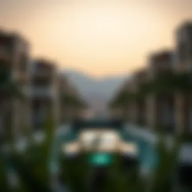 Luxurious residential units in مراس دبي with scenic views