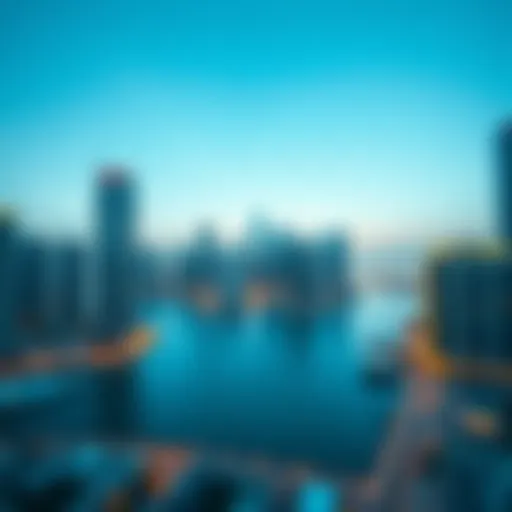 Stunning skyline view of Business Bay