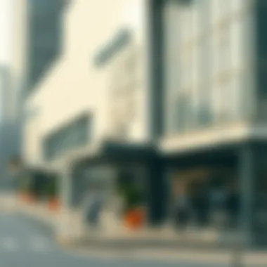 Commercial Opportunities in the MBZ Zone Commercial spaces in the MBZ Zone illustrating investment potential.