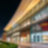 Exterior view showcasing the modern architecture of Mirdif Mall