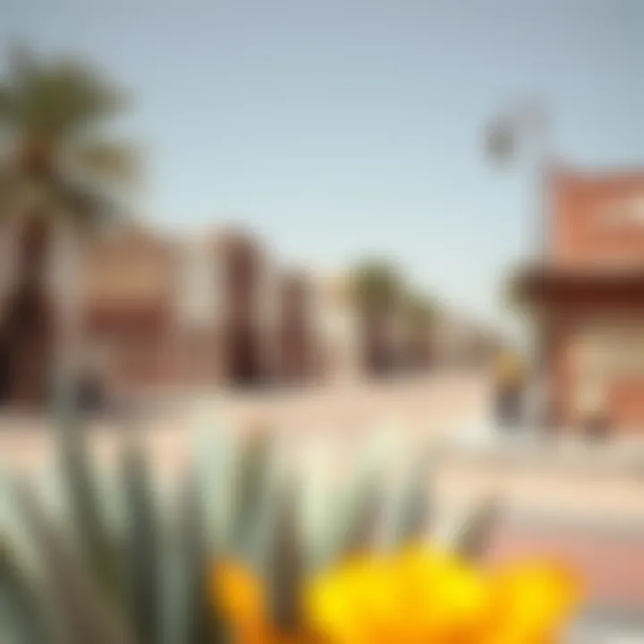 Cultural landmarks and community spaces in Nad Al Hamar