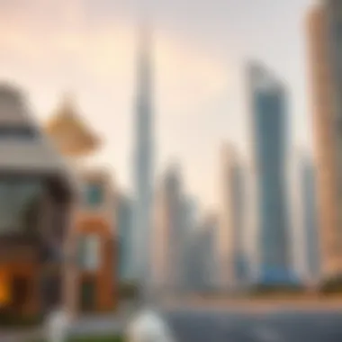 Stunning skyline of Dubai showcasing modern architecture