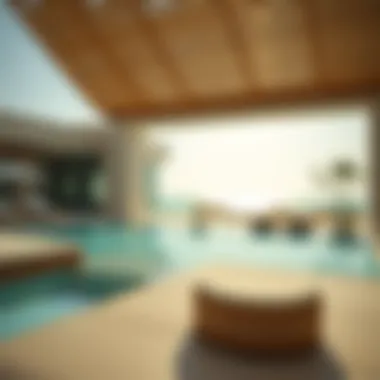 Luxury Amenities at Nikki Beach Villa Dubai Exquisite amenities and features of the villa, showcasing luxury lifestyle
