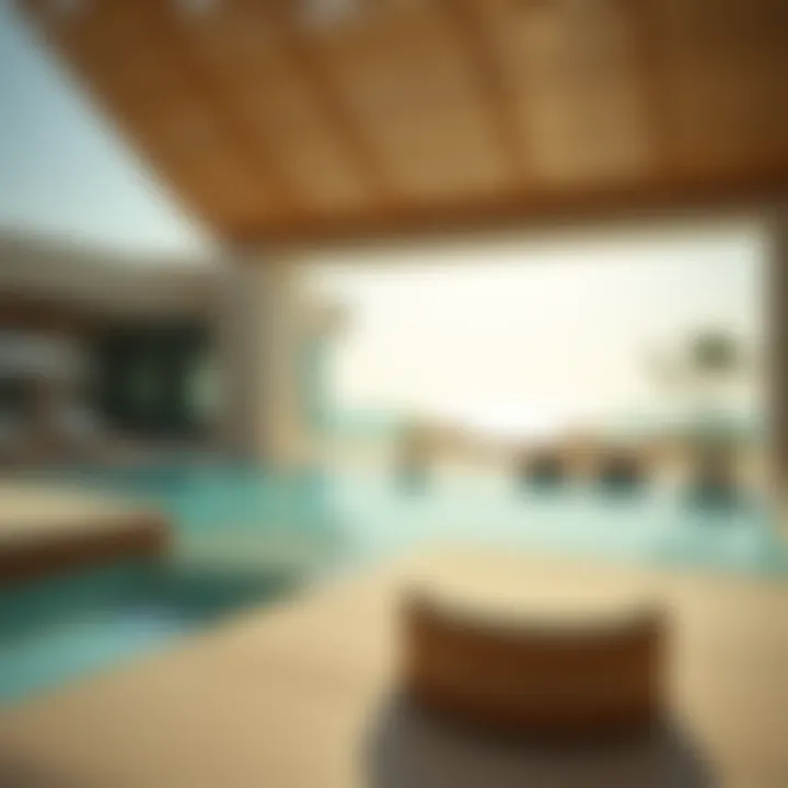 Luxury Amenities at Nikki Beach Villa Dubai Exquisite amenities and features of the villa, showcasing luxury lifestyle