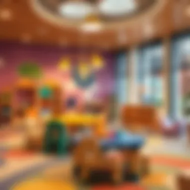 Playful learning environment in a nursery