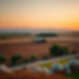 Scenic Agricultural Landscape in Shouka A scenic view of agricultural land in Shouka