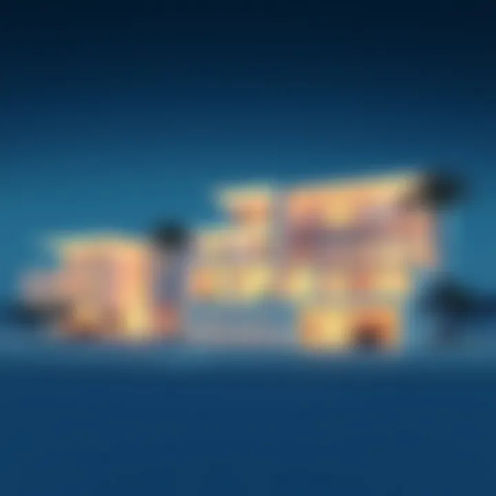 An architectural design blueprint symbolizing innovative real estate projects