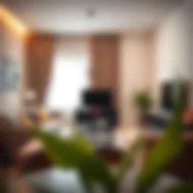 Stylish Living Room in Al Warqa Apartment Cozy and stylish living room in a rental apartment in Al Warqa