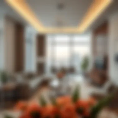 Spacious Living Areas in Rental Apartments Interior view of a rental apartment highlighting spacious living areas and amenities