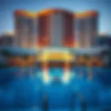Stunning view of Riu Dubai showcasing modern architecture