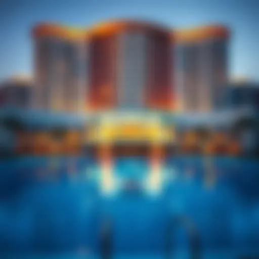 Stunning view of Riu Dubai showcasing modern architecture