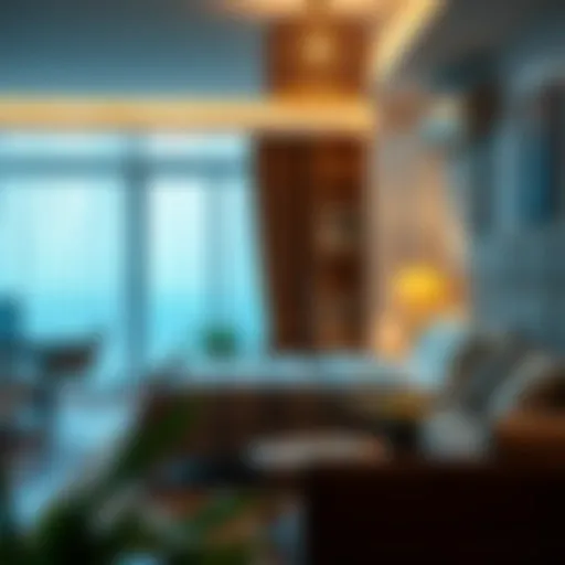 Cozy room setting for Indian families in Karama