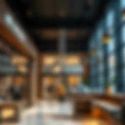 Modern retail space in Dubai