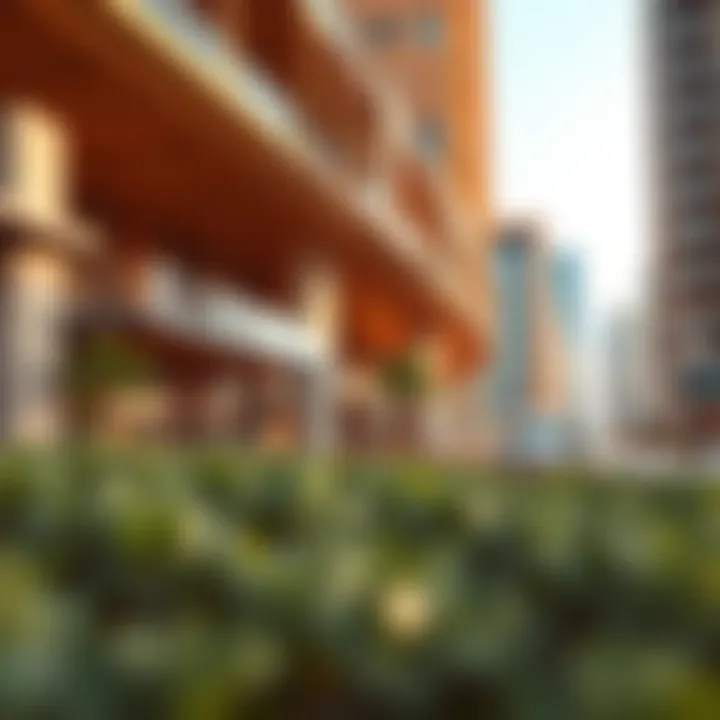 Architectural marvel of Studio Bur Dubai showcasing modern design