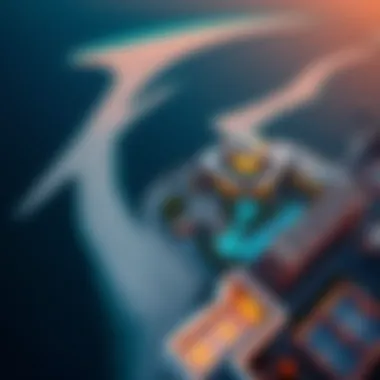 The Palm's Unique Layout Aerial view of The Palm highlighting its unique layout and beauty