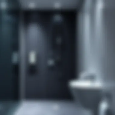 Modern shower amenities and toiletries provided