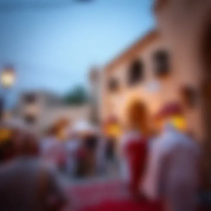 Cultural Event Celebrating Heritage in Bastakiya Cultural event in Bastakiya