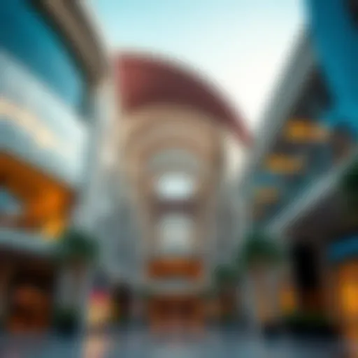 Architectural Marvel of the Boulevard Stunning architectural design of the Boulevard showcasing modern aesthetics