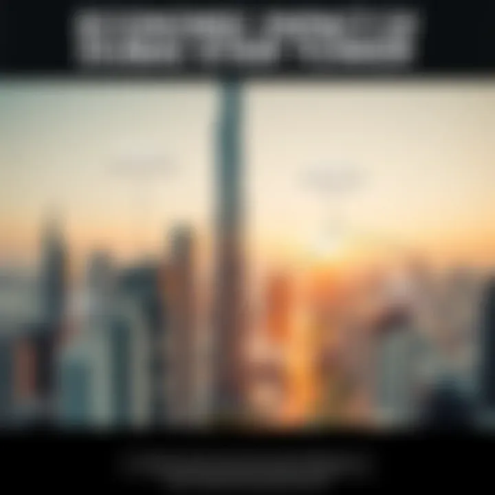 Infographic illustrating the economic impact of the Dubai Star Tower on local real estate